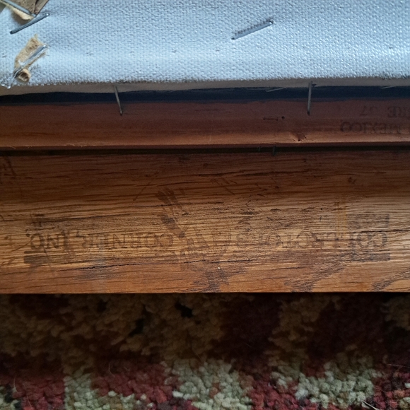 Rare Vtg H. Hargrove Signed, Matted Framed Oil Painting- Barn,Blue Cart/Buggy - Picture 7 of 13